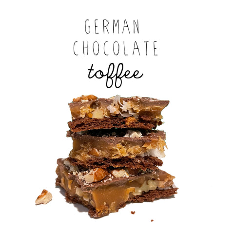 German Chocolate Cake Toffee - LImited Holiday Flavor